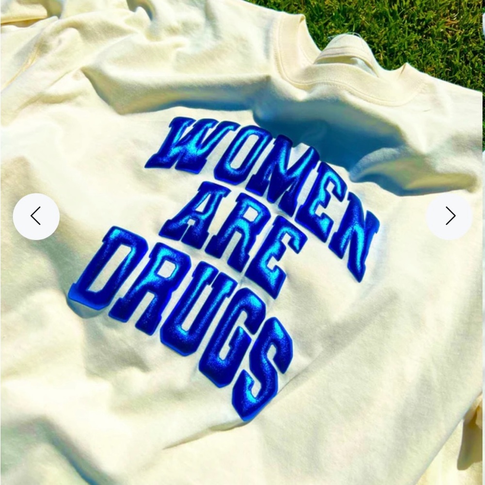 “Woman Are Drugs” Sauce Avenue T-Shirt